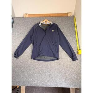 Peter Millar Navy Blue Windbreaker Rain Jacket Size Small